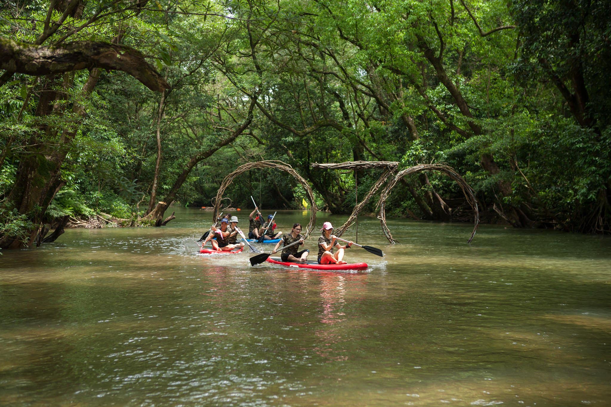 Công Viên OZO - 7 trò chơi trên cây liên hoàn 1 Công viên Ozo - Ozo park